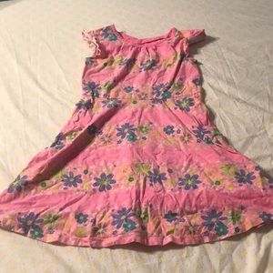 Ruffle Sleeve Girls Dress